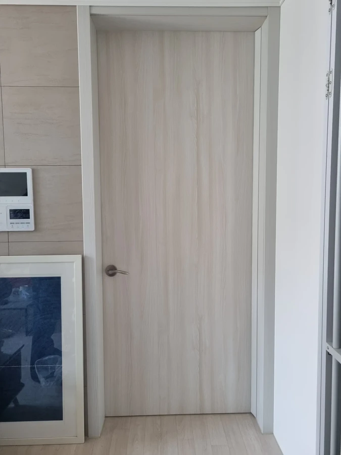 방문손잡이교체 방문짝수리 시공 사진 (방문뒤틀림수리 페이지 안내)